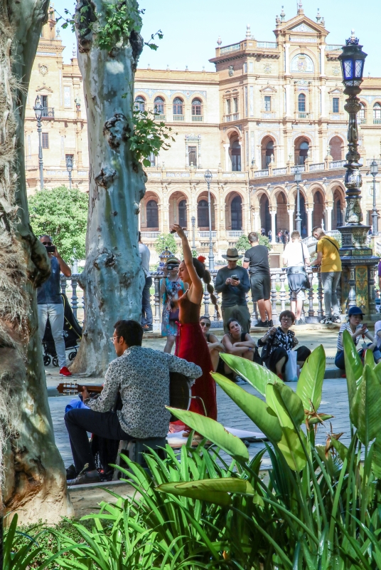 Flamenco Dancer Seville Spain May 2019